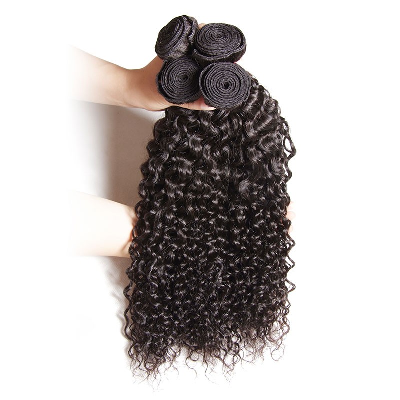 Idolra Wholesale Virgin Brazilian Kinky Curly Hair Weave Affordable Brazilian Hair 3 Bundles Natural Black